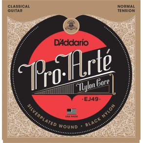 D'Addario EJ49, Normal Silver/Black